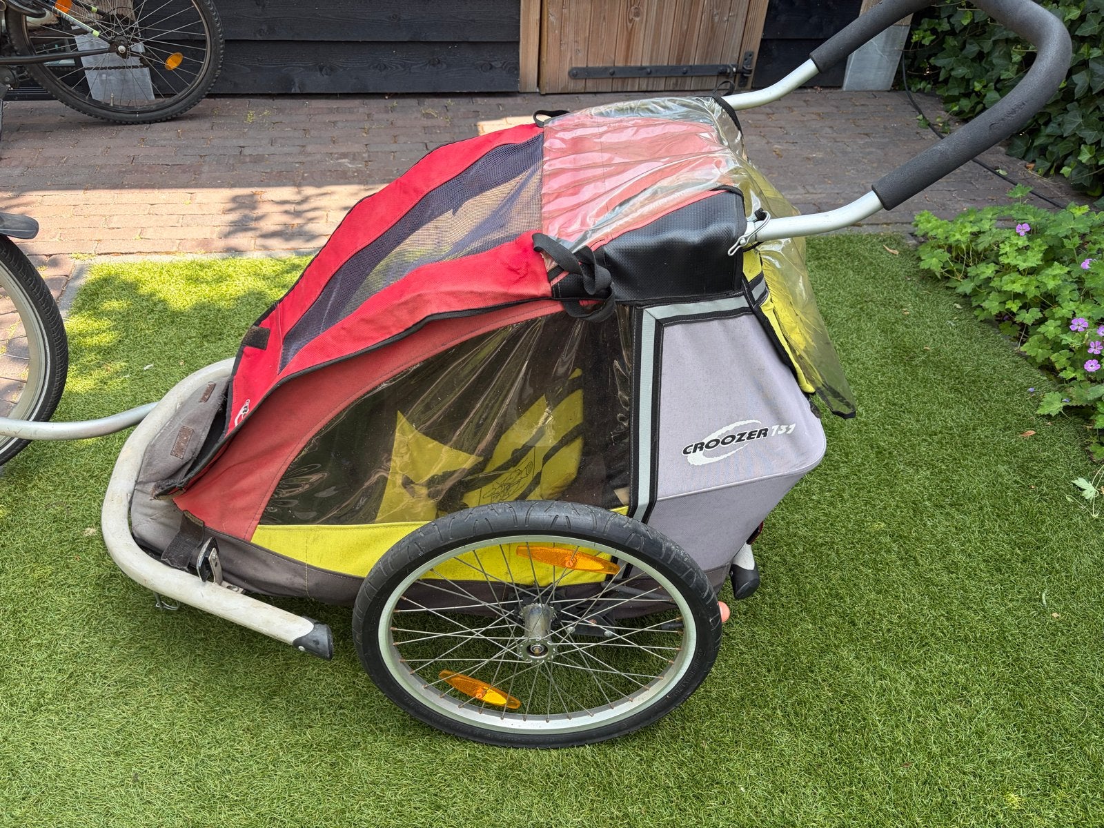 Croozer 737 Kinderkar/Fietskar - Gebruikt, Ophalen, Gebruikt, Opvouwbaar, Kinderkar