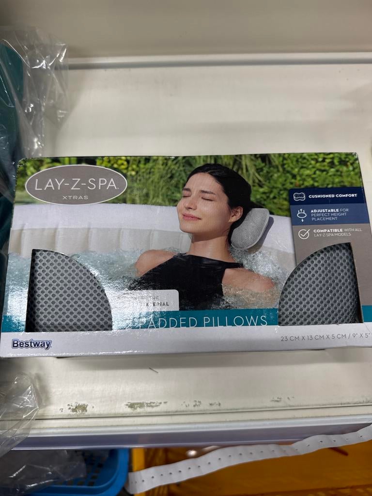 Lay-Z-Spa Hoofdkussen - Comfortabel en Verstelbaar, Ophalen of Verzenden, Nieuw, Overige typen