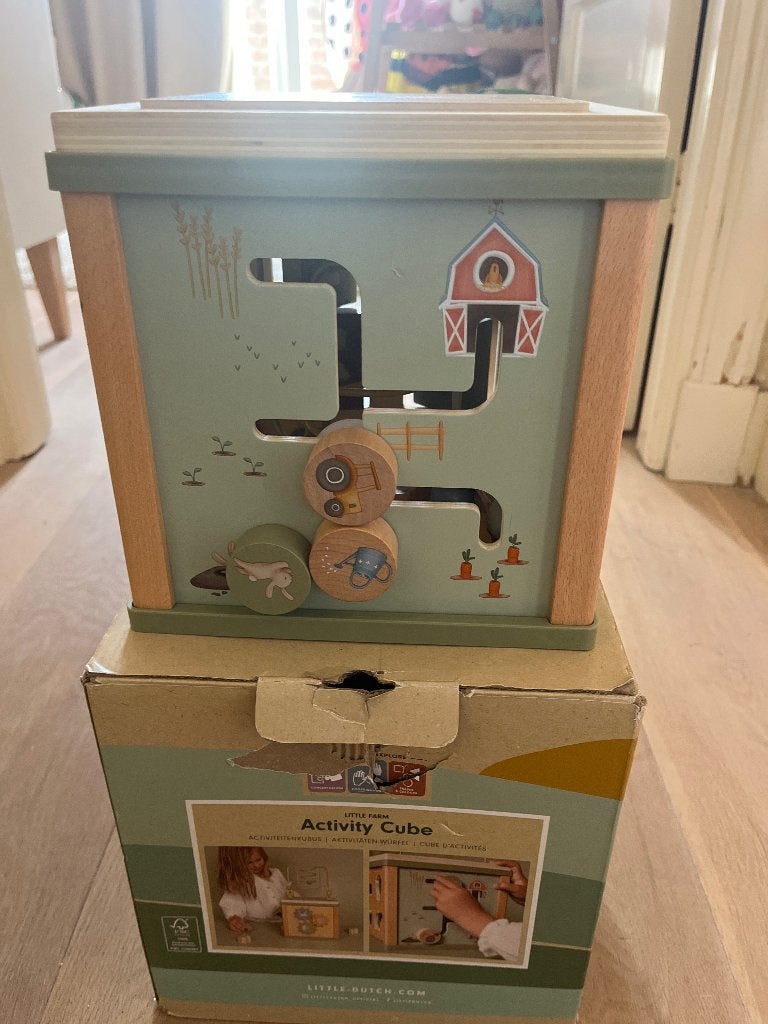 Little Dutch Activity Cube - Zo goed als nieuw, Ophalen, Zo goed als nieuw, Overige typen