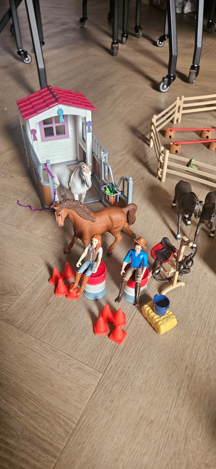 Schleich paarden, Ophalen, Gebruikt