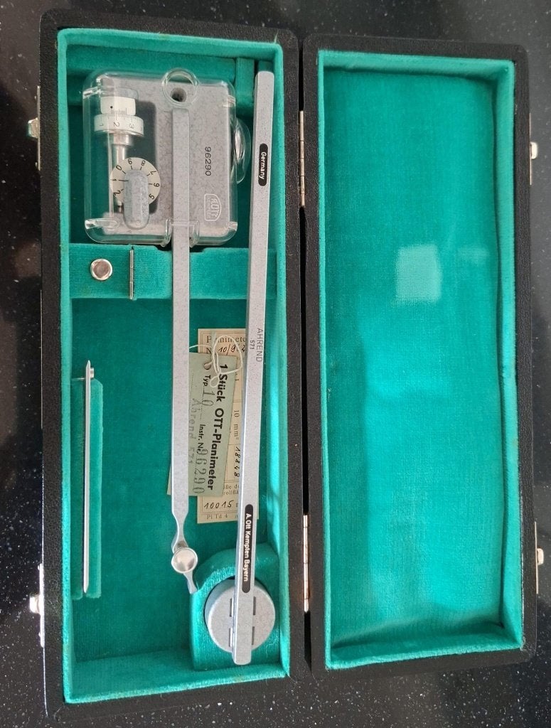 antique planimeter OTT, Antiek en Kunst, Ophalen of Verzenden
