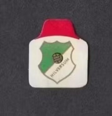 Embleem Logo Voetbalclub FC Hilversum 1960., Ophalen of Verzenden, Zo goed als nieuw