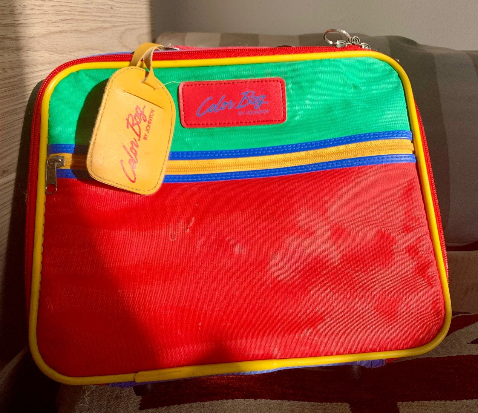 Vintage Color Bag by Johntoy - Kleurrijke Koffer, Ophalen of Verzenden