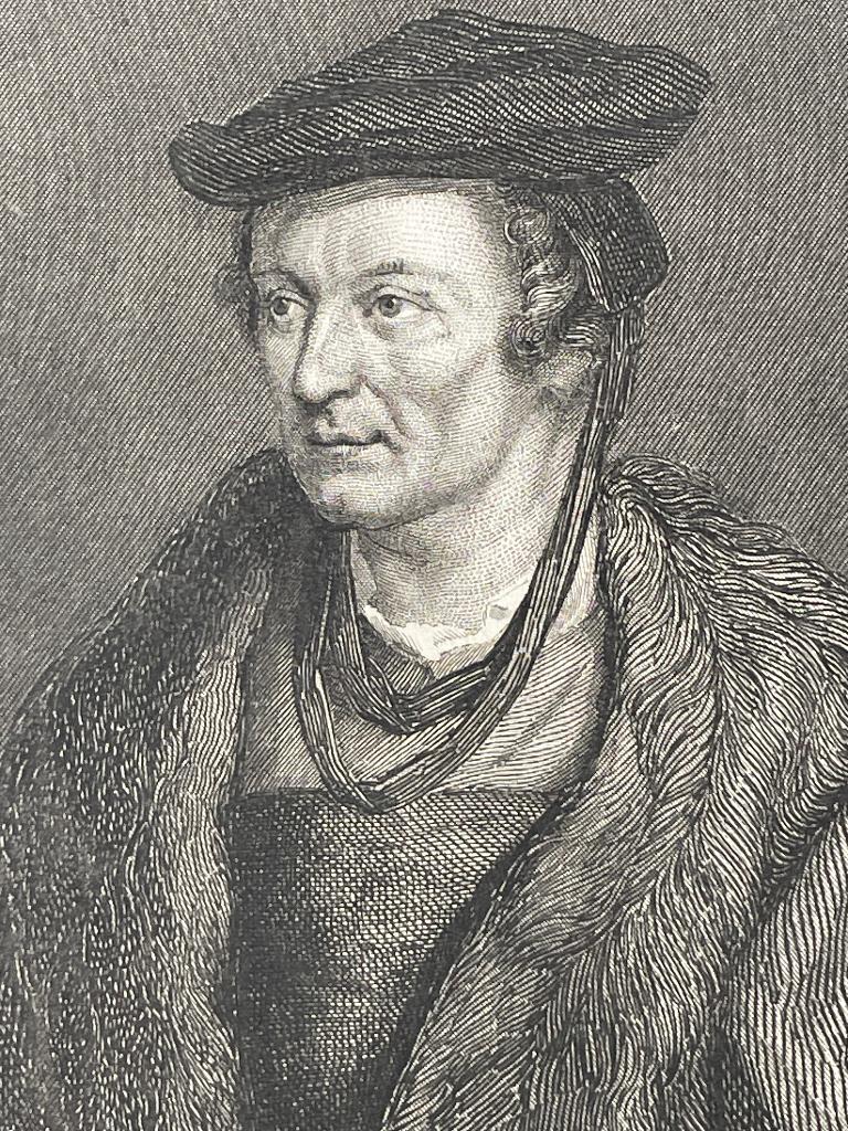 Aert van der Goes - Edouard Taurel (1850) - P0697, Ophalen of Verzenden, Ets, 1700 - 1799
