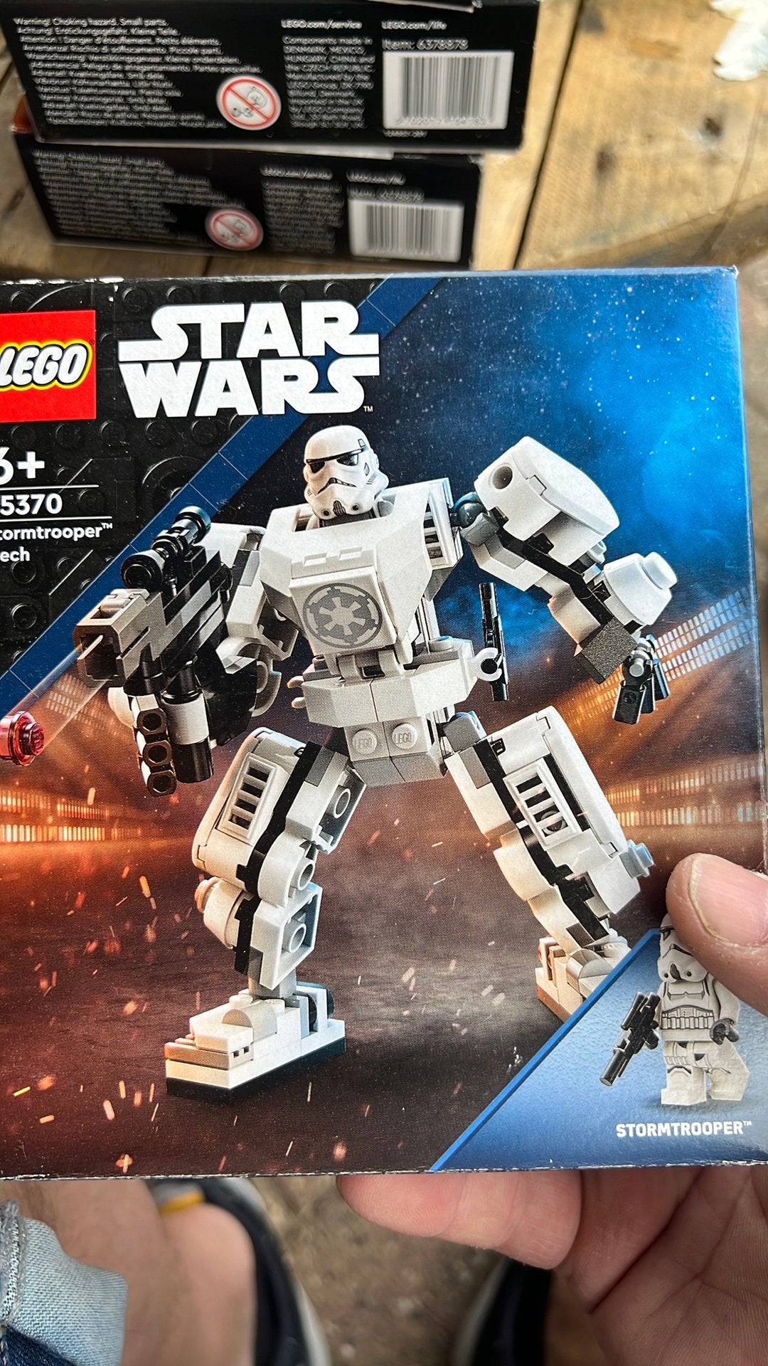 Lego 75370 Stormtrooper Mech, Ophalen of Verzenden, Zo goed als nieuw