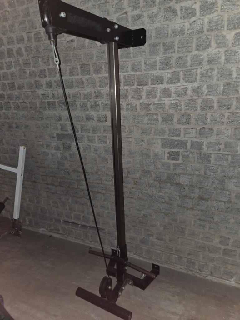 Fitness pully latpully row, Sport en Fitness, Fitnessmaterialen, Ophalen, Overige typen