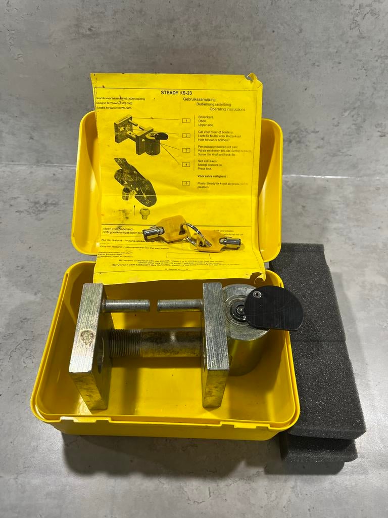 Dissel slot voor caravan Winterhoff Steady KS-23, Ophalen of Verzenden, Zo goed als nieuw