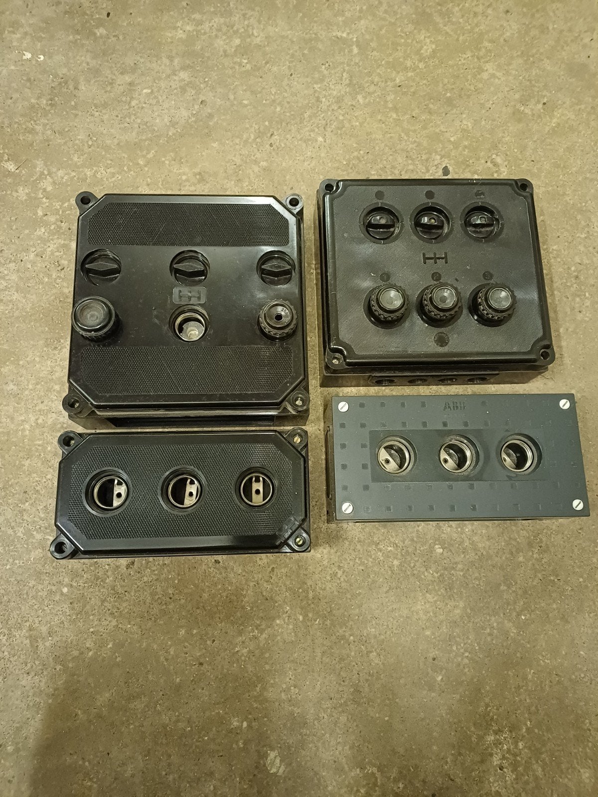 Stoppenkasten, Doe-het-zelf en Verbouw, Elektra en Kabels, Ophalen, Gebruikt, ABB, Groepenkast