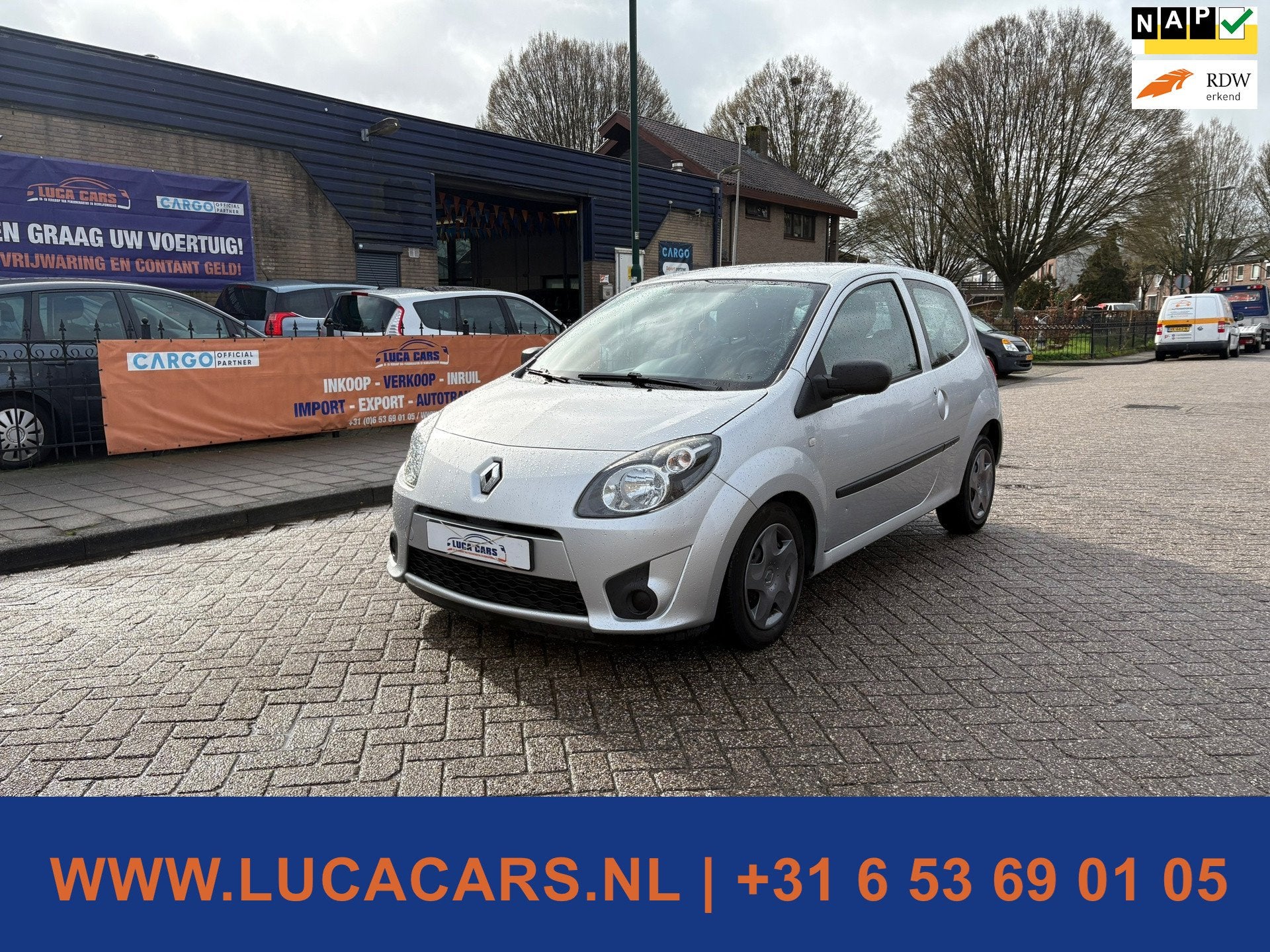 Renault Twingo 1.2-16V Authentique AIRCO + NIEUWE APK!, Auto's, Twingo, Gebruikt, 4 cilinders, 4 stoelen