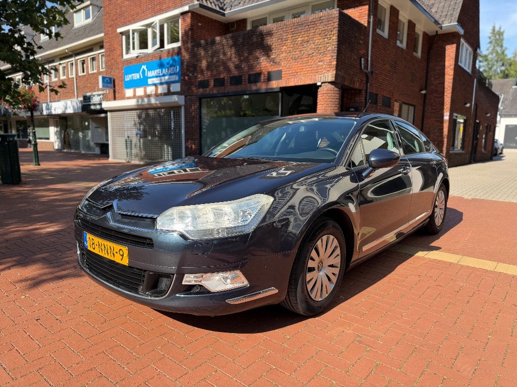 Citroën C5 1.6 THP AUTOMAAT 2010 | LEES: HANDEL/EXPORT, Auto's, Zwart, Blauw, Origineel Nederlands, C5