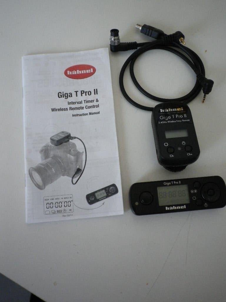 Hahnel giga pro 2 voor canon, Ophalen of Verzenden, Zo goed als nieuw, Spiegelreflex, Overige Merken