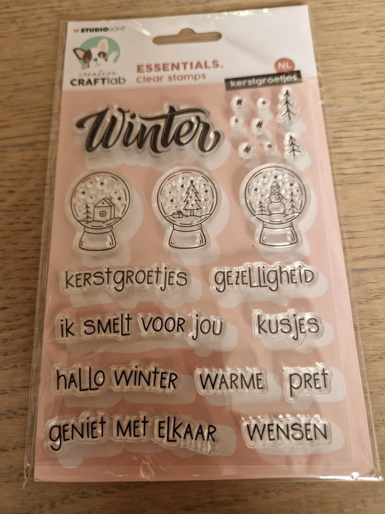 Studio Light Craftlab clearstamp CCL-ES-STAMP293, Hobby en Vrije tijd, Stempelen, Ophalen of Verzenden, Nieuw, Clearstamp