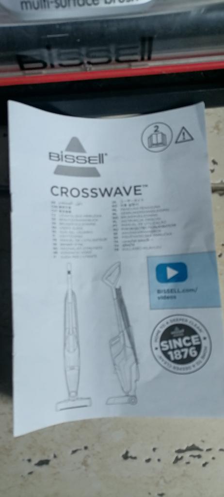 Bissell droog en nat stofzuiger, Witgoed en Apparatuur, Stofzuigers, Ophalen, Zo goed als nieuw, Reservoir, Waterstofzuiger
