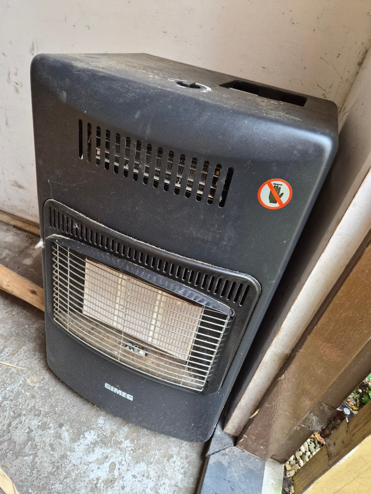 Gimeg Gaskachel - Compact en Efficiënt, Ophalen, Gebruikt, Gas, Vrijstaand