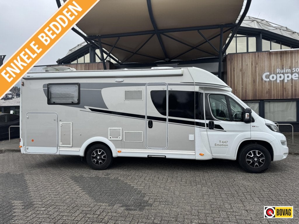 Carado T 447 LEVELSYSTEEM + COMPLEET !, Standaard zit, Fiat, Bedrijf, Luifel