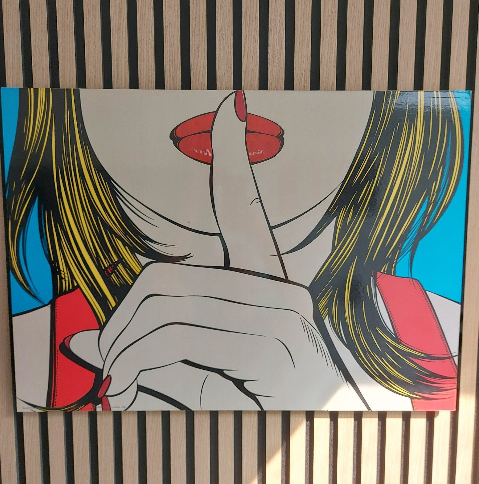Sssshhh, Deborah Azzopardi voor Ikea Pop Art Poster, Ophalen of Verzenden
