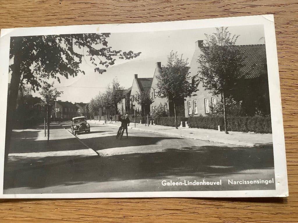 Geleen, Lindenheuvel 1959 Narcissenstraat, Ophalen of Verzenden, 1940 tot 1960, Gelopen, Limburg