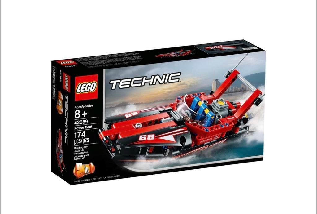 Lego Technic Power Bost 42089 met handleiding - O24, Lego, Lego, Lego, Ophalen of Verzenden