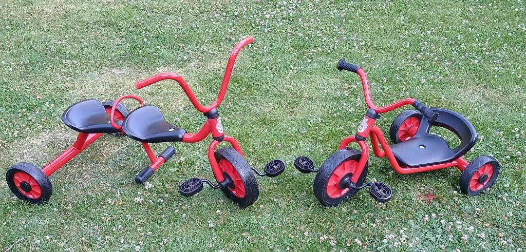 2x Winther driewielers (60 euro per stuk), Ophalen, Zo goed als nieuw, Winther