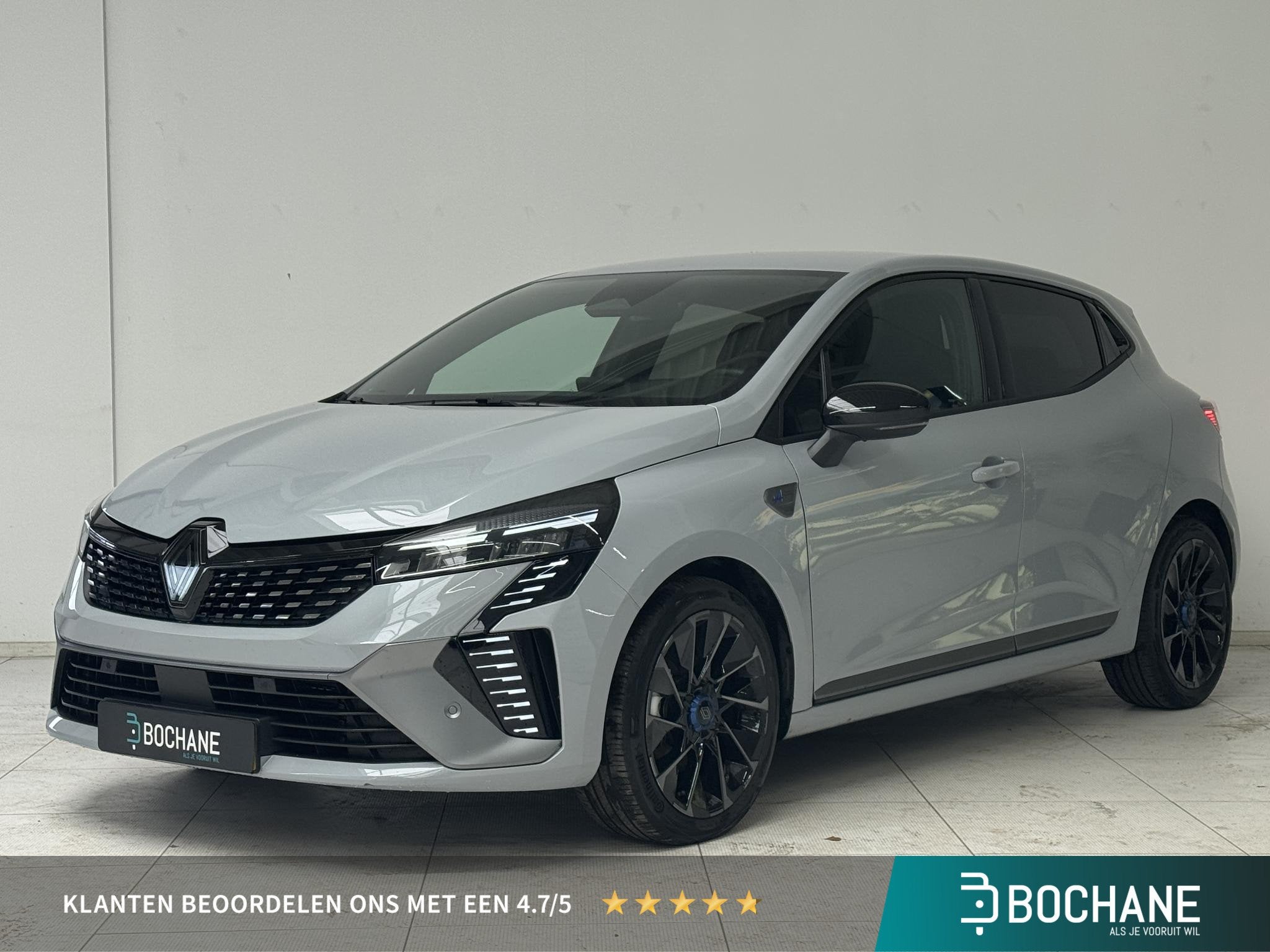 Renault Clio 1.6 E-Tech Full Hybrid 145 Esprit Alpine | Navi, Auto's, Gebruikt, Met garantie (alle), Leder en Stof, Origineel Nederlands