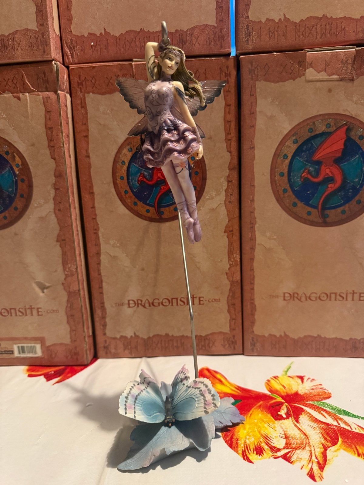 Jessica Galbreth Lavender Ballerina Fairy Beeldje, Ophalen of Verzenden, Zo goed als nieuw, Fantasy