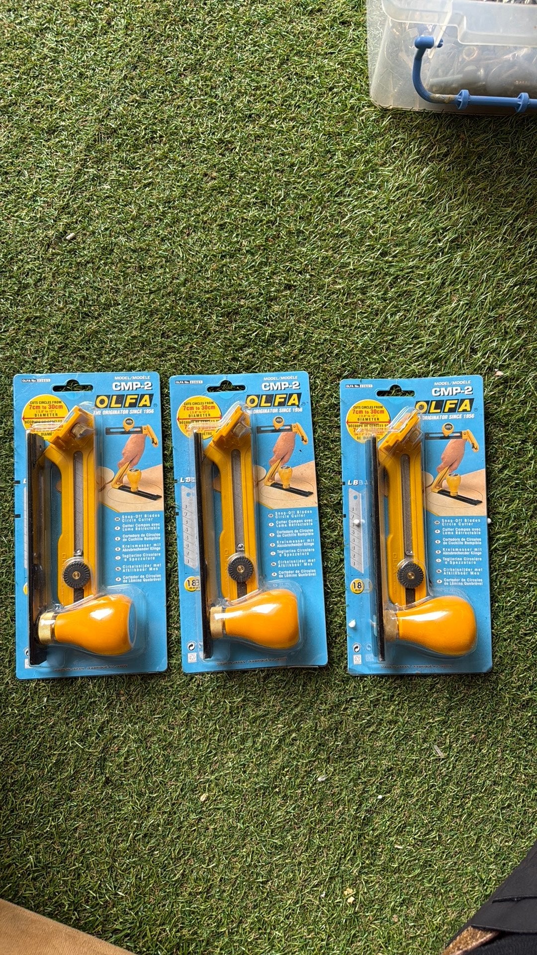 OLFA Heavy Duty Compass Rotary Circle Cutter, Ophalen of Verzenden, Zo goed als nieuw, Slot