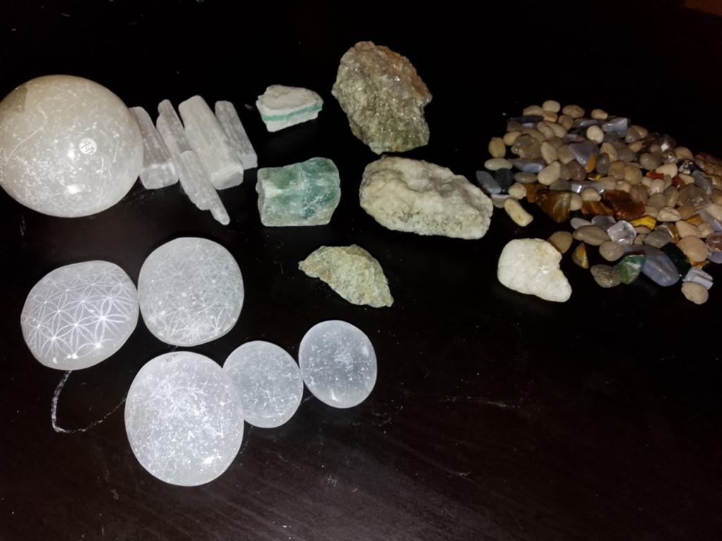 Set stenen mineralen etc, Verzamelen, Ophalen of Verzenden