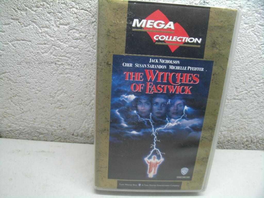 vhs 133b the witches of eastwick, Vanaf 16 jaar, Ophalen of Verzenden, Zo goed als nieuw, Actie en Avontuur