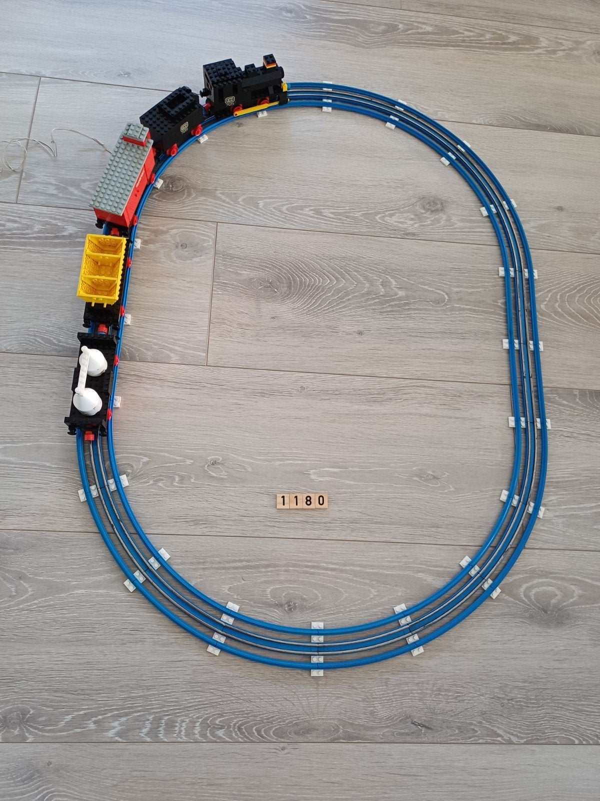 Lego Freight Train Track 725 12 Volt, Ophalen of Verzenden, Gebruikt