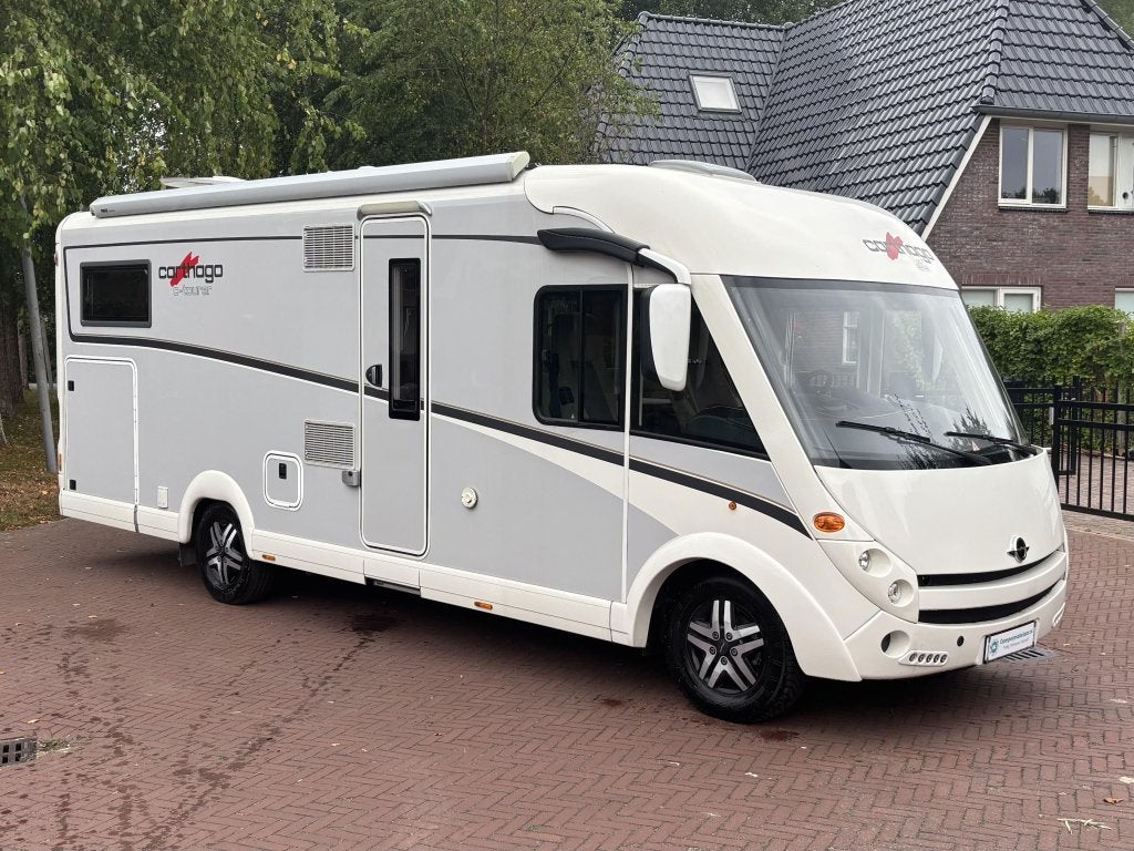 Carthago C-Tourer I 149 Automaat 150pk slechts 63.470km, Caravans en Kamperen, Campers, Ringverwarming, Startonderbreker, Fiat