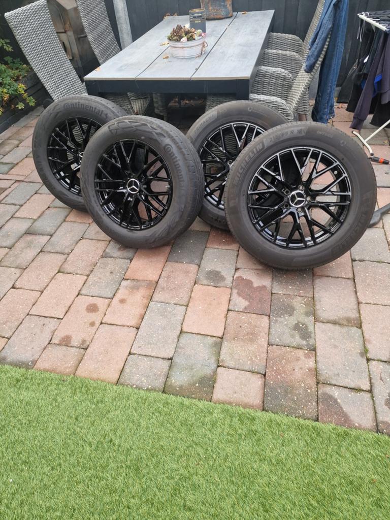 Mercedes-Benz 17 inch velgen met Michelin banden, Auto-onderdelen, Banden en Velgen, Ophalen of Verzenden