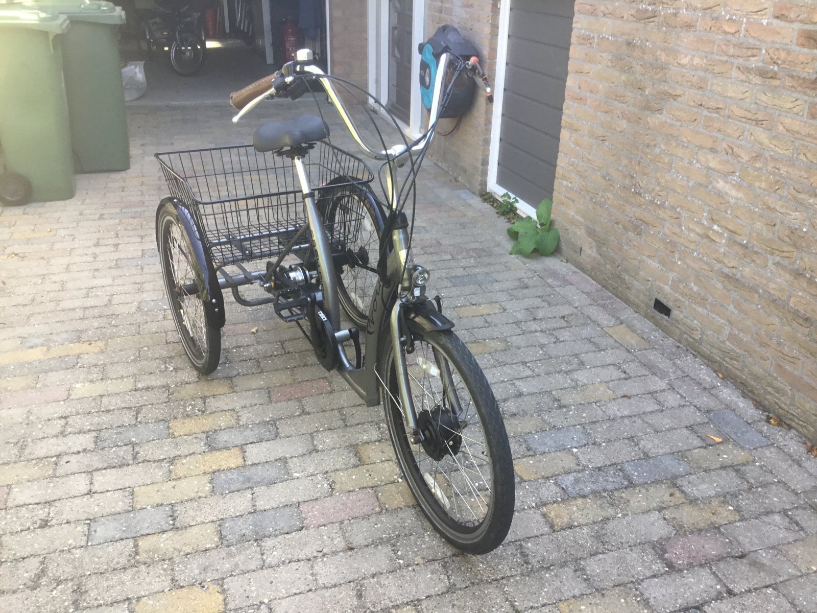 Troy Easy Ride elektrische driewieler met mand, Ophalen, Gebruikt, Velgrem