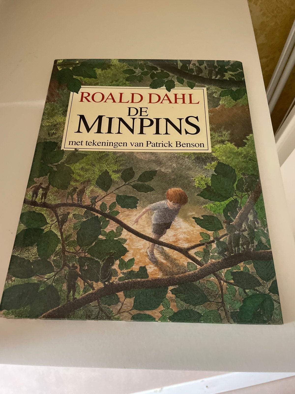 Roald Dahl - De Minpins (met tekeningen van Patrick Benson), Ophalen of Verzenden, Zo goed als nieuw, Sprookjes