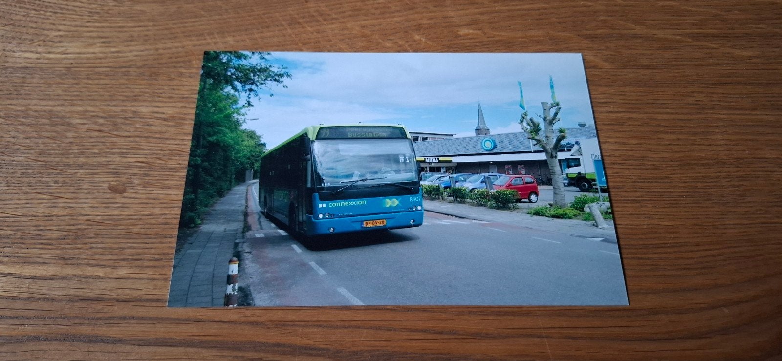Bus foto Connexxion 8307 - Harlingen, Verzamelen, Foto's en Prenten, Ophalen of Verzenden, Zo goed als nieuw