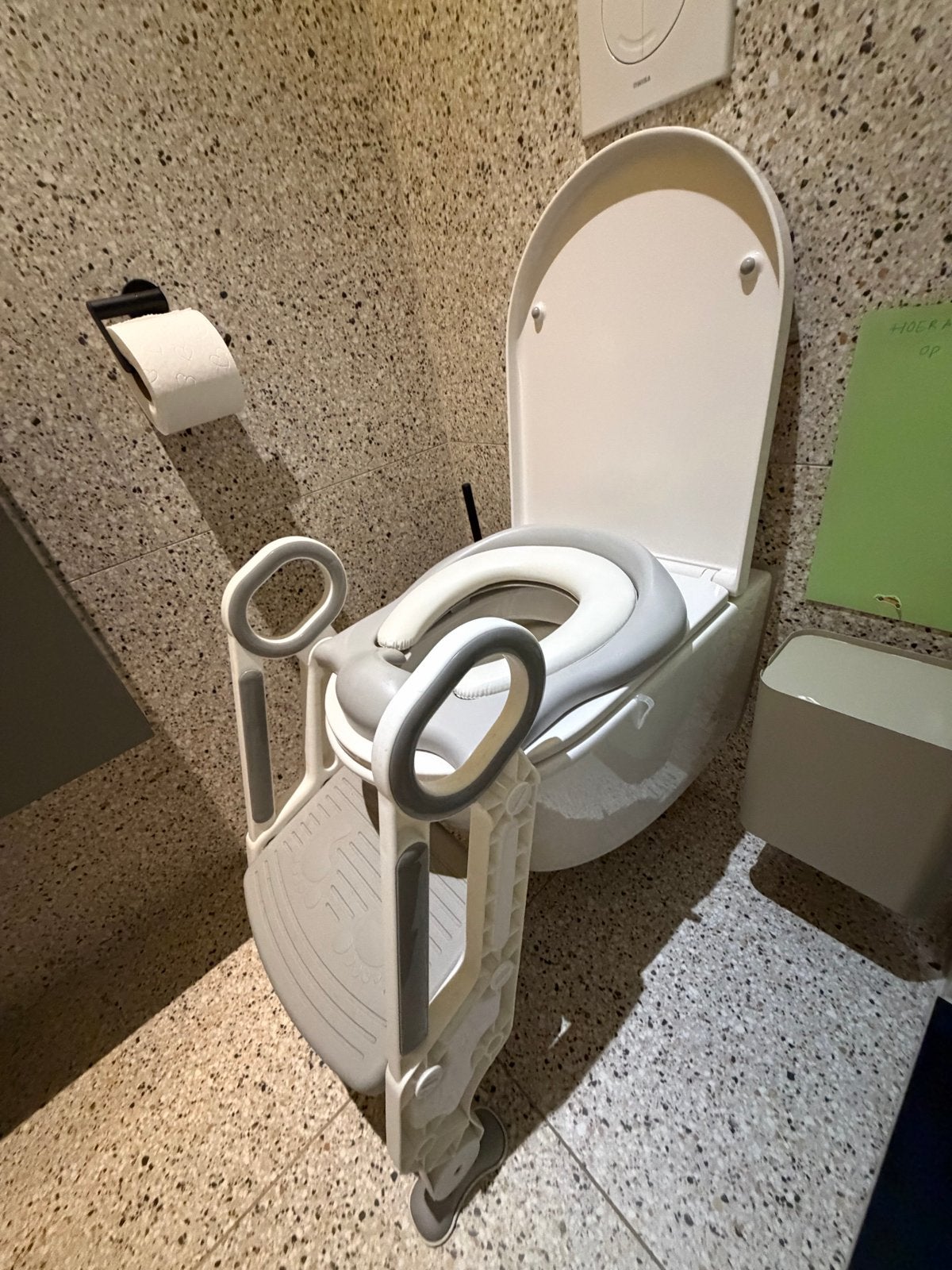 Kidiz Toiletbril Verkleiner met Opstapje, Ophalen, Zo goed als nieuw