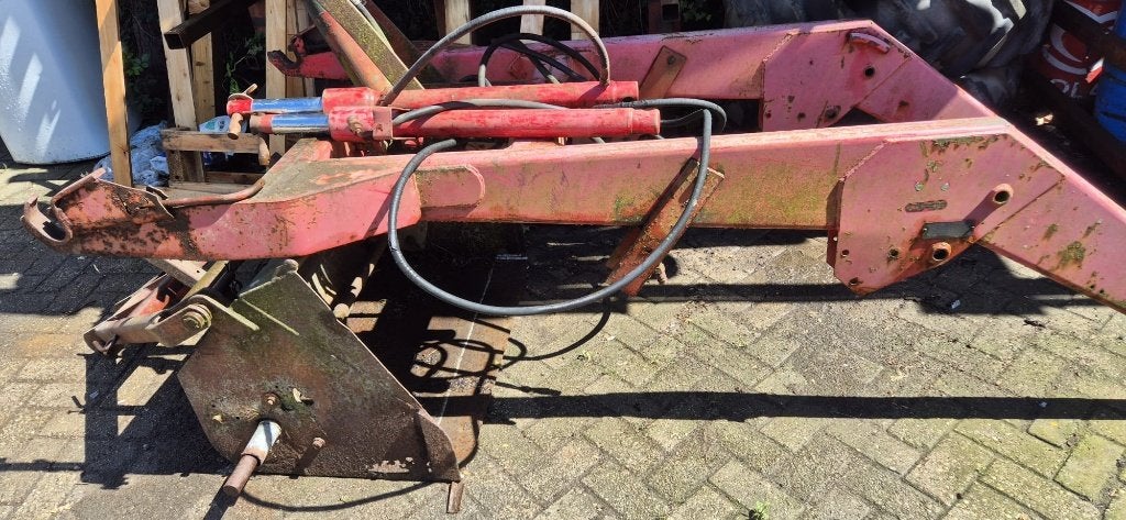 voorlader tractor, Ophalen