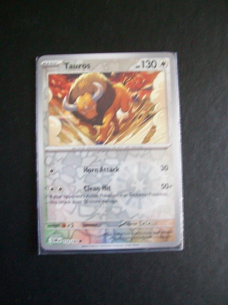 4230: Nieuwe Pokemon Kaart holofoil TAURUS HP 130 (152/182), Verzenden, Nieuw, Losse kaart, Foil
