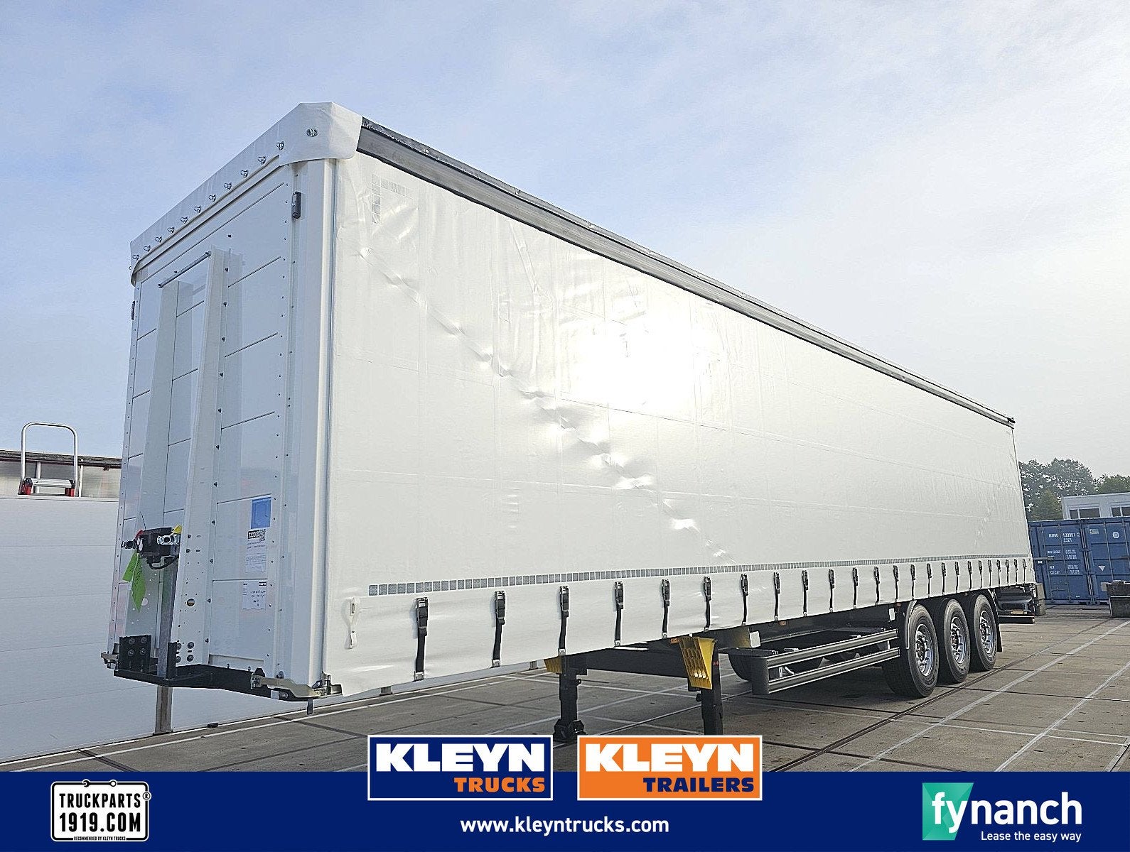 KLEYN TRAILERS PRSH-27-13.6 harthouten vloer, Overige kleuren, Bedrijf, Geïmporteerd, Aanhangers en Opleggers