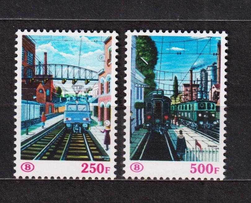 België spoorwegzegels 1985 TR459/TR460 **, Ophalen, Postfris, Postfris