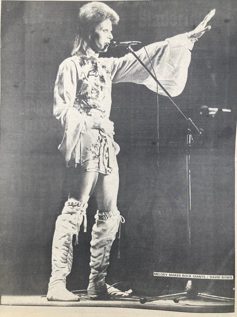Poster A3 Formaat DAVID BOWIE, Verzamelen, Posters, Ophalen of Verzenden