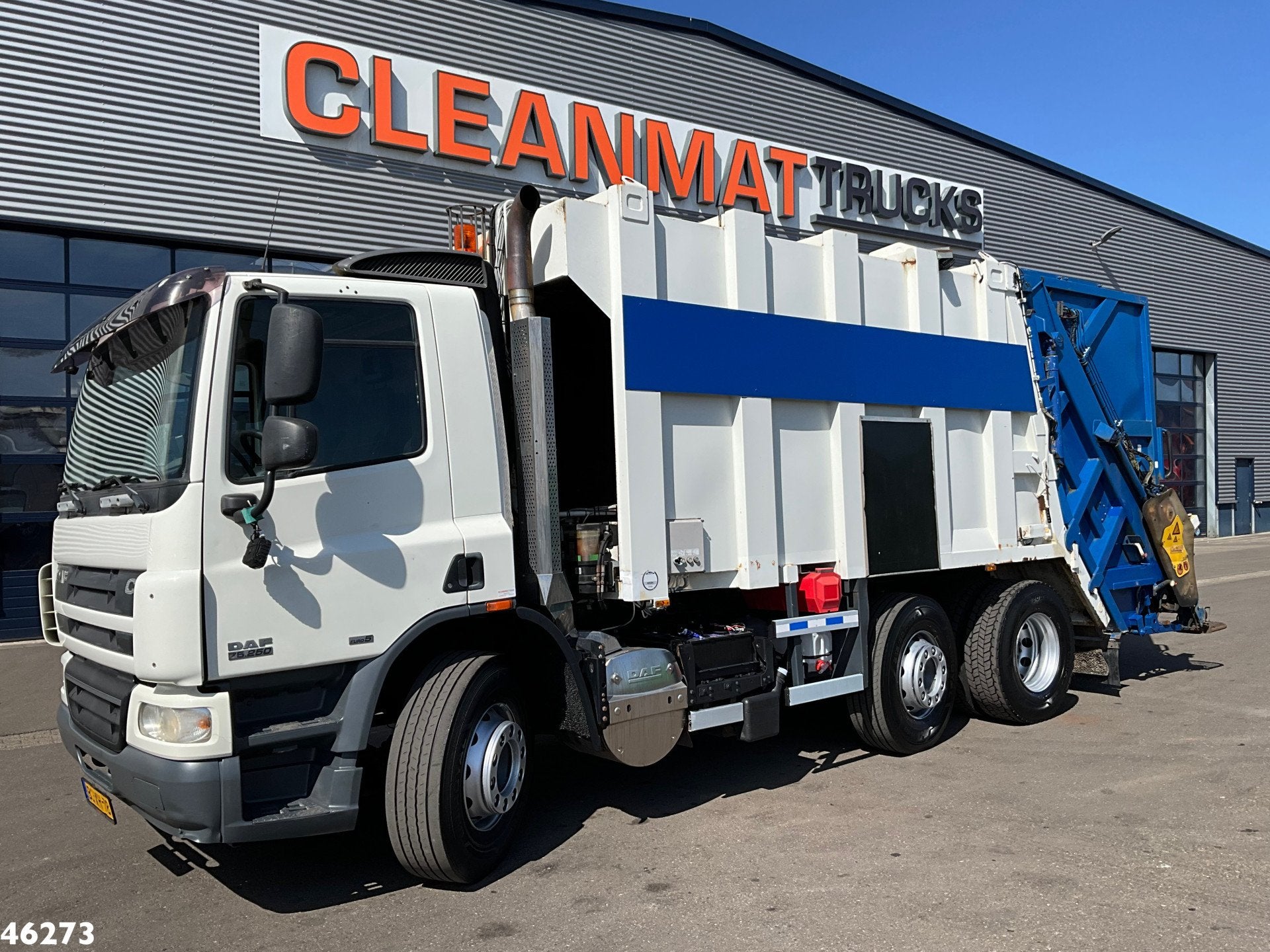 DAF FAG 75 CF 250 Euro 5 VDK 20m³ (bj 2007), Auto's, Automaat, Euro 5, Elektrische ramen, Origineel Nederlands