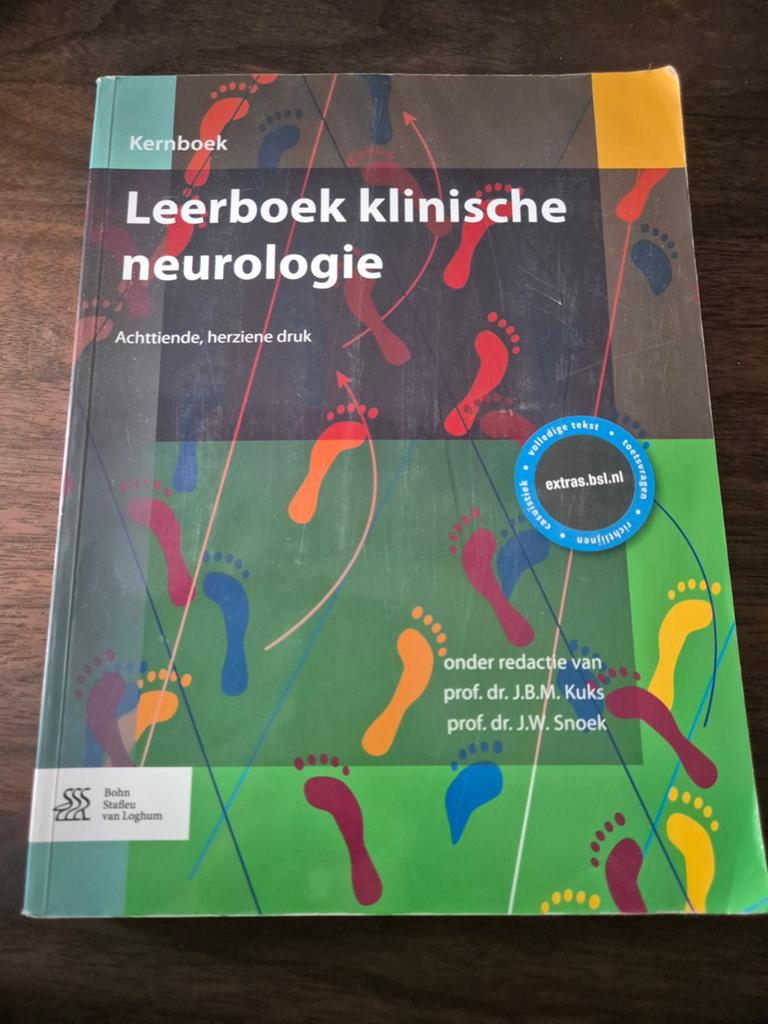 Leerboek klinische neurologie, Ophalen of Verzenden, Zo goed als nieuw, Sociale wetenschap