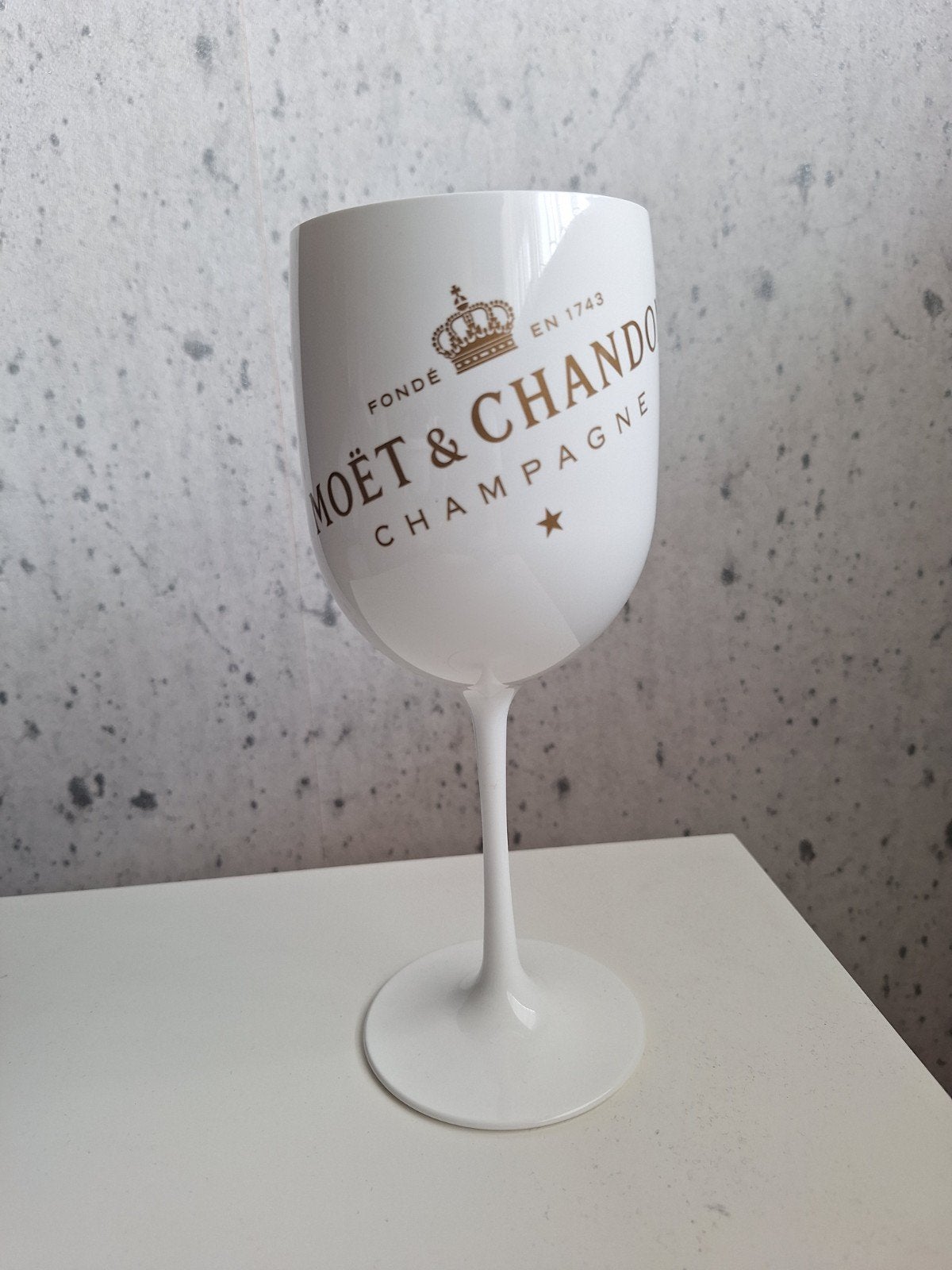 Moet en Chandon champagne glas, Ophalen of Verzenden, Nieuw, Overige typen