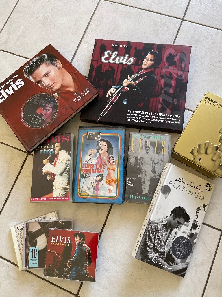Elvis collectie varia, Ophalen of Verzenden, Gebruikt, Rock