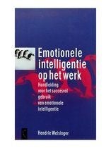 Hendrie Weisinger - Emotionele intellegentie op het werk, Ophalen of Verzenden, Nieuw, Management