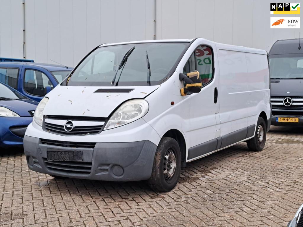 Opel Vivaro 2.0 CDTI L2H1 MOTOR DEFECT, Voorwielaandrijving, Euro 5, Stof, Startonderbreker