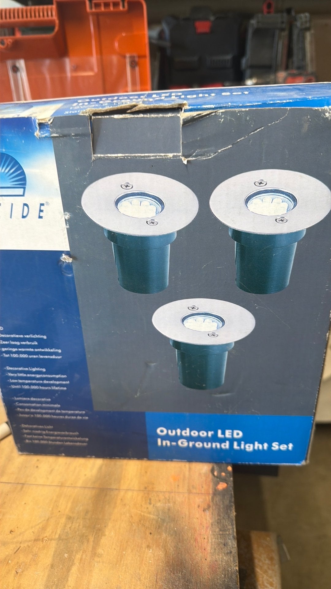 Grond spots 12v, Ophalen, Minder dan 50 watt, Overige typen, Batterij