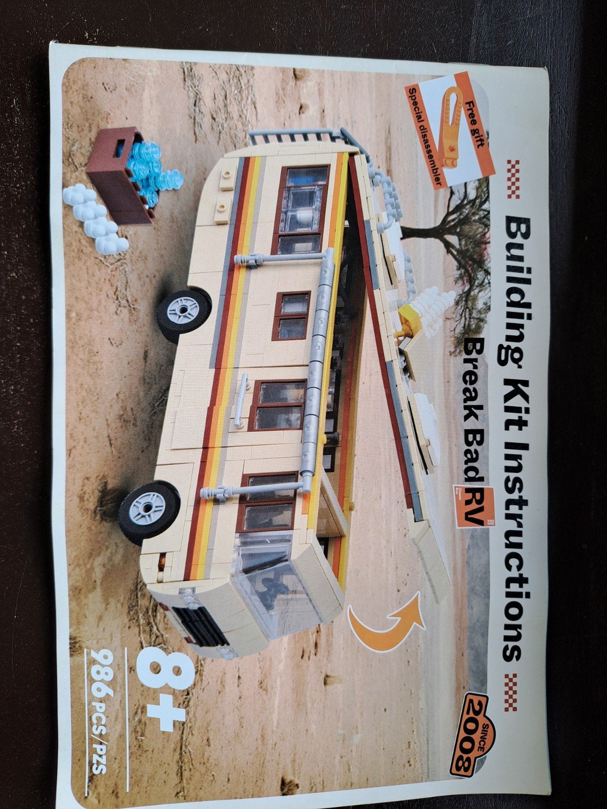 Break Bad RV Bouwpakket - Vergelijkbaar met Lego, Ophalen of Verzenden, Zo goed als nieuw, Overige merken