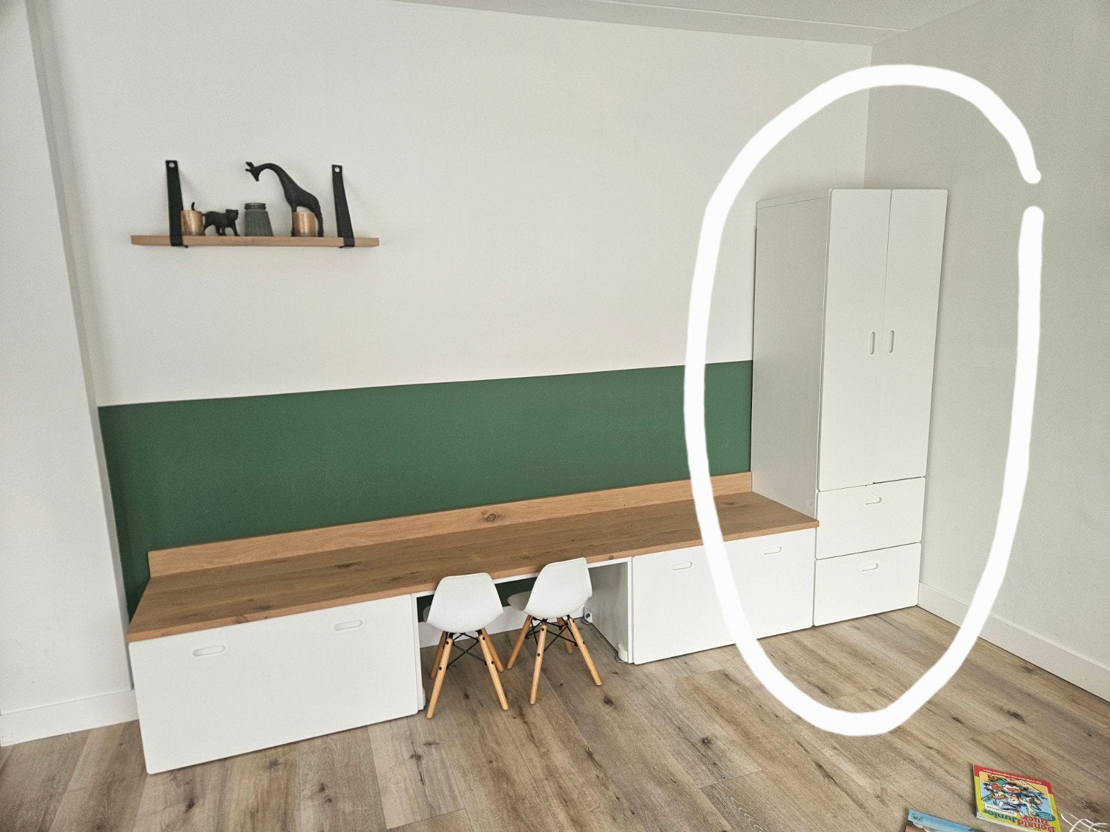 IKEA Trofast hoge kast met beschadiging, Ophalen, Gebruikt, 105 cm of meer, Minder dan 50 cm