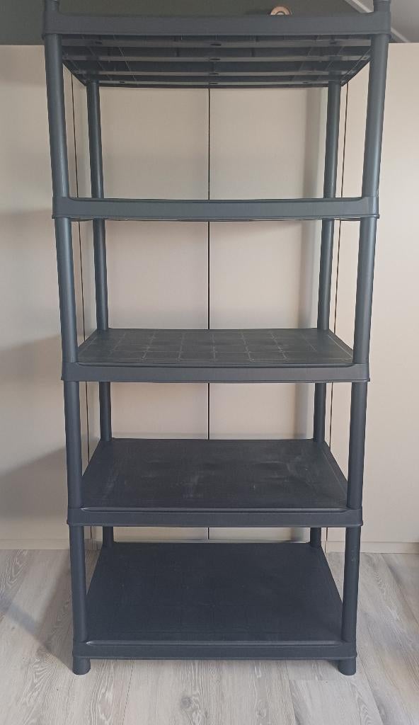 5 x Stellingkasten Sencys # 55kg / 80kg zwart, Ophalen, Gebruikt